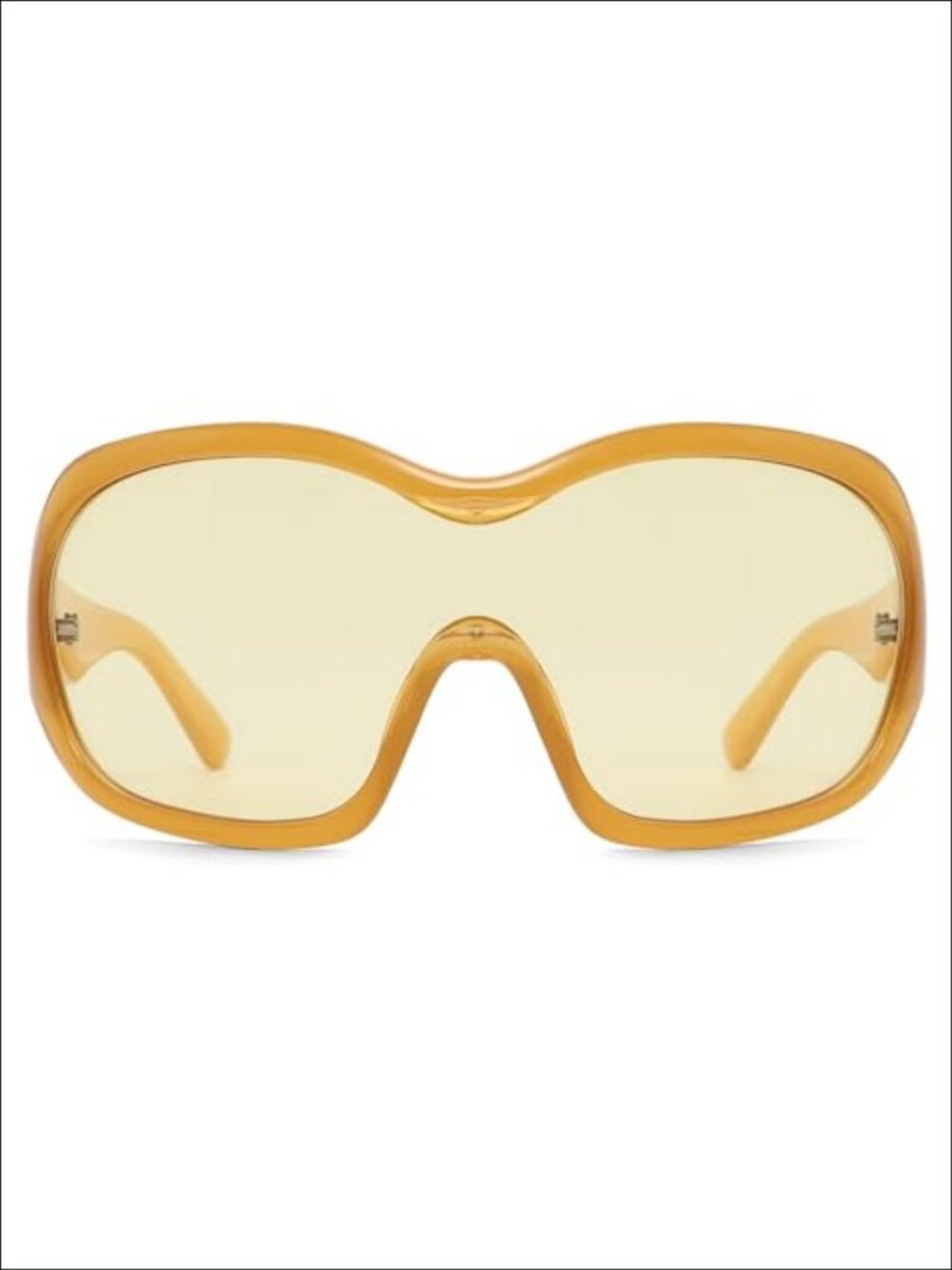 Oversized Wrap Around Shield Sunglasses UV Protection Y2K Retro
